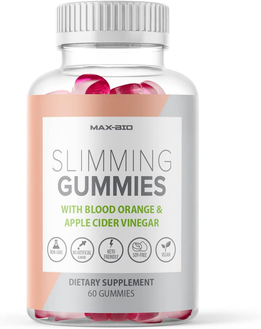 Slimming Gummies 60ct with Blood Orange Extract and ACV !!!